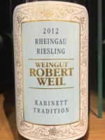Robert Weil Riesling Kabinett Tradition 2012