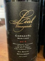 Leal Vineyards Carnaval Meritage 2012