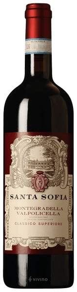 Santa Sofia Montegradella Valpolicella Classico Superiore 2016