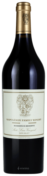 Kapcsandy State Lane Vineyard Roberta's Reserve 2014