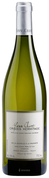Yann Chave Crozes-Hermitage Blanc 2014
