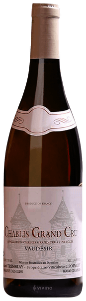 Gerard Tremblay Chablis Grand Cru 'Vaud?sir' 2016