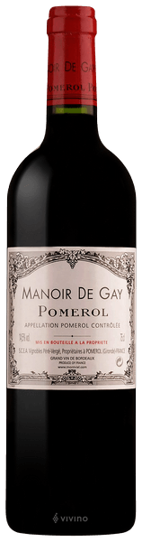 Ch?teau Le Gay Manoir de Gay Pomerol 2018