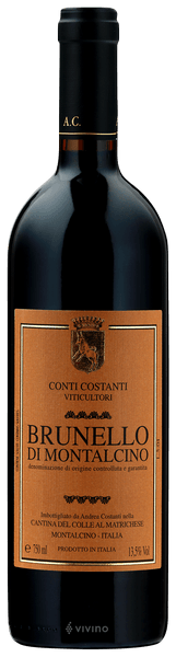 Conti Costanti Brunello di Montalcino 2010