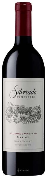 Silverado Vineyards Mt George Vineyard Merlot 2010