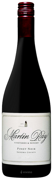Martin Ray Sonoma County Pinot Noir 2018