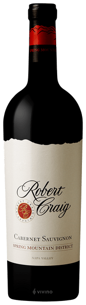 Robert Craig Cabernet Sauvignon Spring Mountain 2014