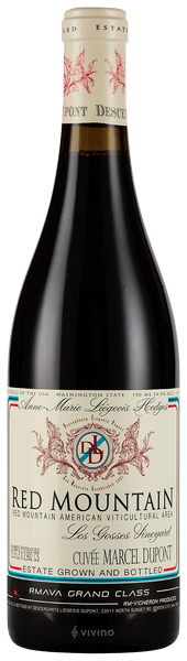 Hedges Family Estate DLD Cuv?e Marcel Dupont Les Gosses Vineyard (Descendants Liegeois Dupont) 2011