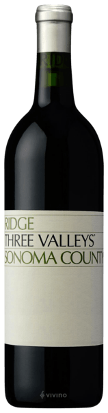 Ridge Vineyards Three Valleys 2016