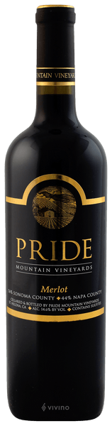 Pride Mountain Vineyards Merlot 2015