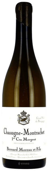 Domaine Bernard Moreau et Fils Chassagne-Montrachet 1er Cru Morgeot 2018