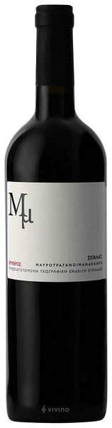 Domaine Sigalas Mm Mavrotragano - Mandilaria 2015