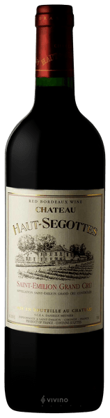 Ch?teau Haut-Segottes Saint-?milion Grand Cru 2014