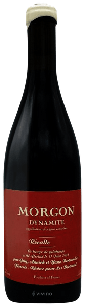 Les Bertrand Bio Dynamite Morgon 2015