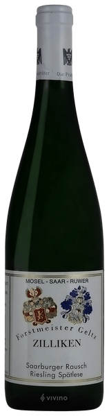 Forstmeister Geltz-Zilliken Saarburger Rausch Riesling Sp?tlese 2018