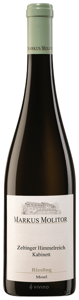 Markus Molitor Zeltinger Himmelreich Riesling Kabinett 2019