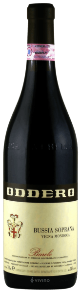 Oddero Barolo Bussia Soprana Vigna Mondoca 2001