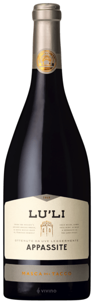 Masca del Tacco Lu'Li Appassite 2019