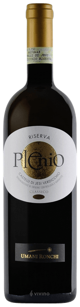 Umani Ronchi Plenio Verdicchio dei Castelli di Jesi Classico Riserva 2014