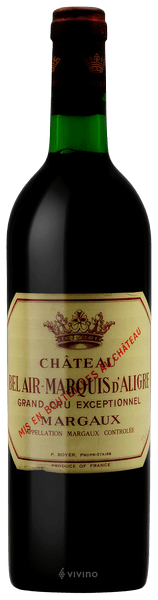 Bel Air-Marquis d'Aligre Margaux 2010