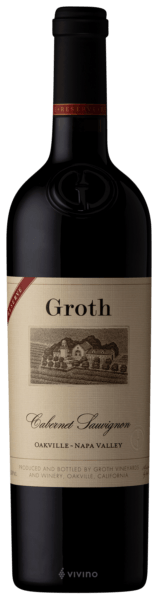 Groth Cabernet Sauvignon Reserve 2012