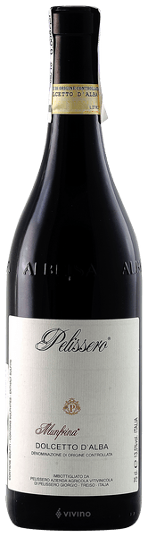 Pelissero Dolcetto D'Alba Munfrina 2018