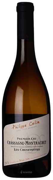 Philippe Colin Chassagne-Montrachet Premier Cru 'Les Chenevottes' 2017