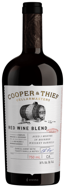 Cooper & Thief Red Blend (Aged in Bourbon Barrels) 2018