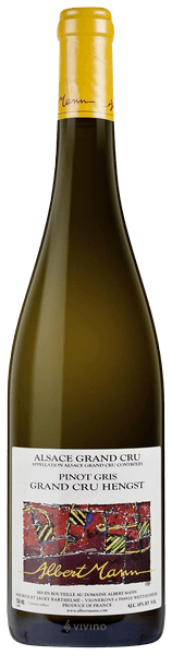 Albert Mann Pinot Gris Grand Cru Hengst 2017