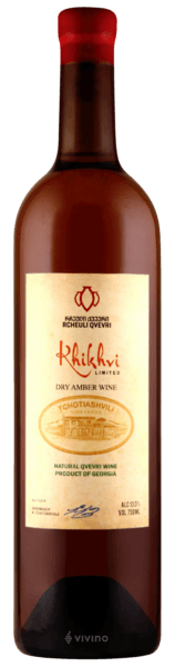 Tchotiashvili Khikhvi Rcheuli Qvevri 2016