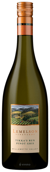 Lemelson Vineyards Tikka's Run Pinot Gris 2017