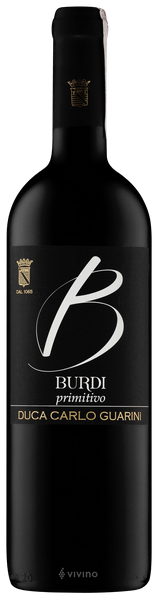 Duca Carlo Guarini Burdi Primitivo 2019