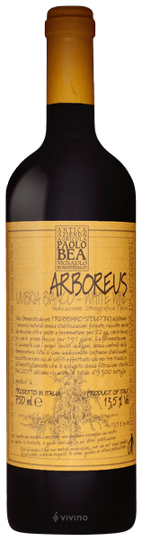 Paolo Bea Arboreus Umbria Bianco 2014