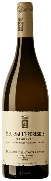 Domaine des Comtes Lafon Meursault-Porusots Premier Cru 2017