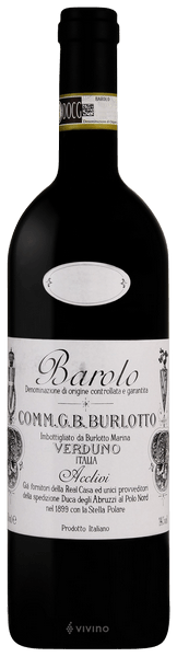 Comm. G.B. Burlotto Barolo Acclivi 2018