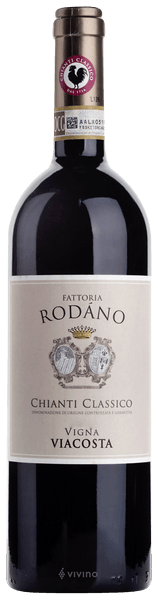 Fattoria di Rodano Chianti Classico Vigna Viacosta 2015