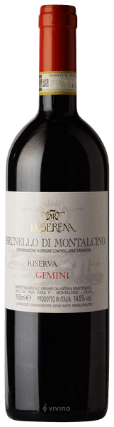 La Serena Gemini Brunello di Montalcino Riserva 2013