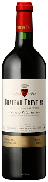 Ch?teau Treytins Montagne Saint-?milion 2015
