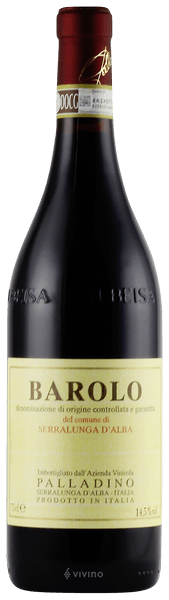 Palladino Barolo del Comune di Serralunga d'Alba 2016