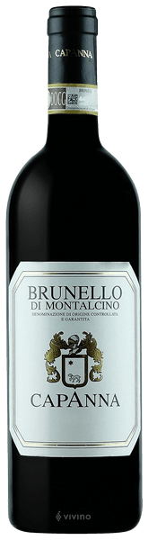 Capanna Brunello di Montalcino 2017
