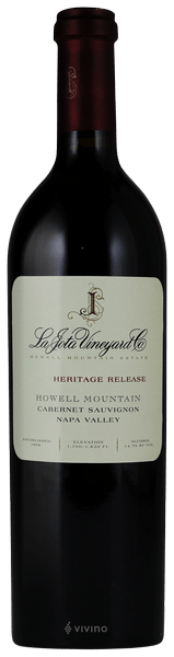La Jota Heritage/Anniversary Release Cabernet Sauvignon 2006