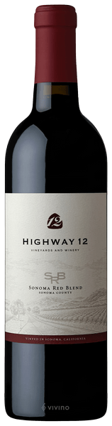 Highway 12 Sonoma Red Blend 2016