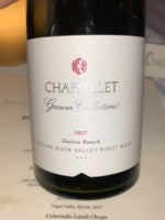 Chappellet Pinot Noir Dutton Ranch 2017
