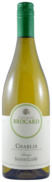 Jean-Marc Brocard Domaine Sainte Claire Chablis 2018