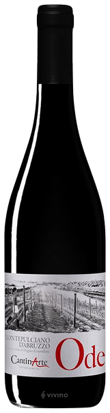 Cantin Arte Ode Montepulciano d'Abruzzo 2014
