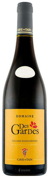 Cave de Tain Domaine Des Gardes Collines Rhodaniennes 2018