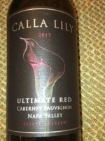 Calla Lily Ultimate Red Cabernet Sauvignon 2015