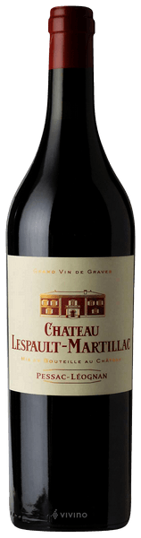 Ch?teau Lespault Martillac Pessac-L?ognan 2015