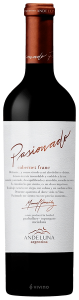 Andeluna Pasionado Cabernet Franc 2019