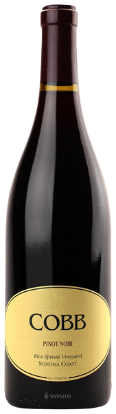 Cobb Rice-Spivak Vineyard Pinot Noir 2015